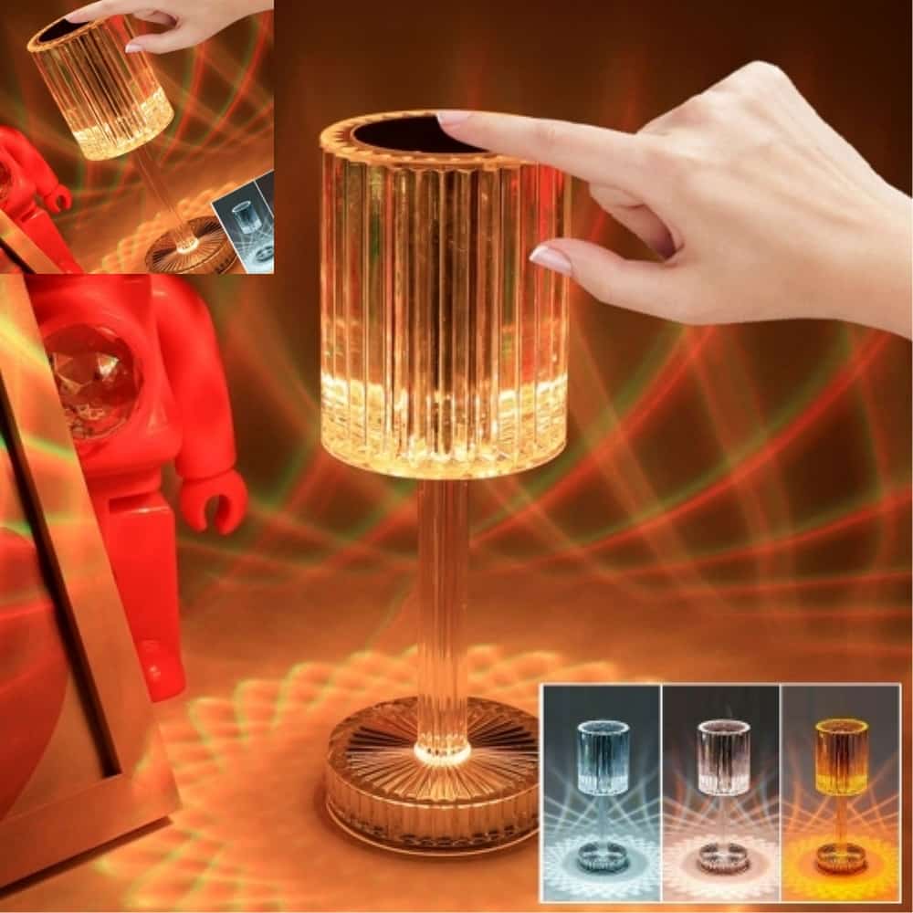 차챠 배터리 스텔라 무선 크리스탈 LED 조명 램프 인테리어 무드등 감성 캠핑등 사무실 자취방무드등 led단스탠드 led무드조명 탁자스탠드... 