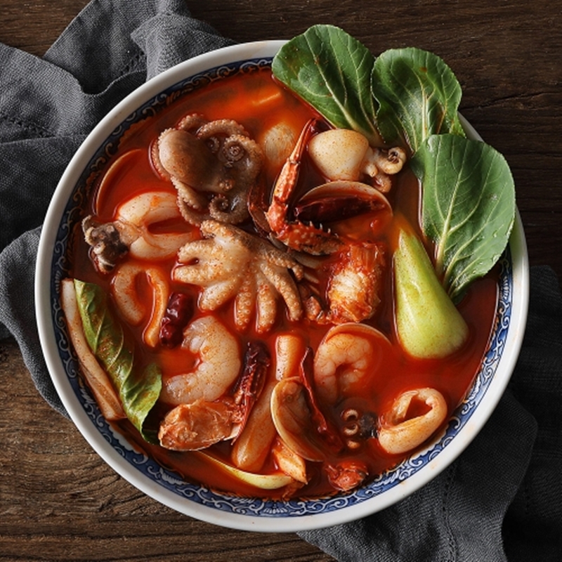 얼큰 시원한 황제 해물 짬뽕탕 480g 1팩/2팩 : 인하네