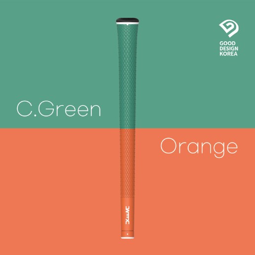 웰믹스 그립 하이퍼 골프그립 그린+오렌지 반반컬러 남성 46g Green+Orange 068 : 골퍼앤골프