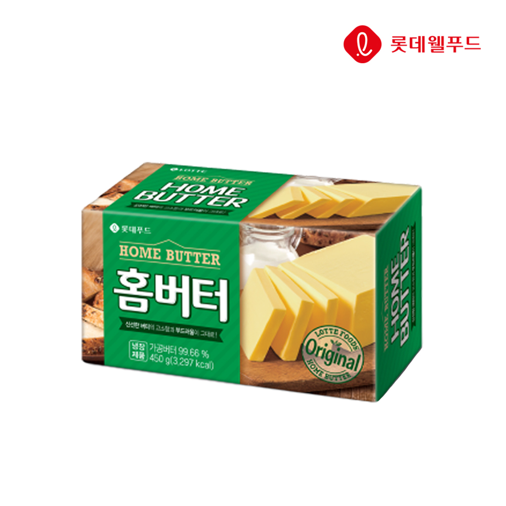 롯데웰푸드 쉐푸드 롯데홈버터 450g : 삼성에프에스