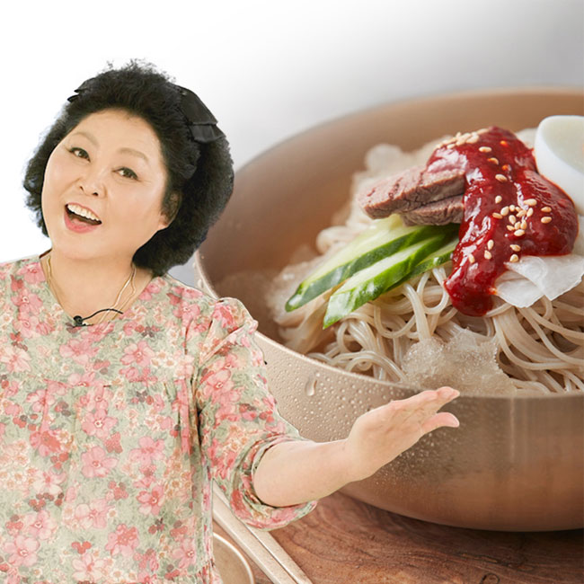 이순실 평양냉면 메밀 함유 시원한 여름 냉면 : 예초연구소