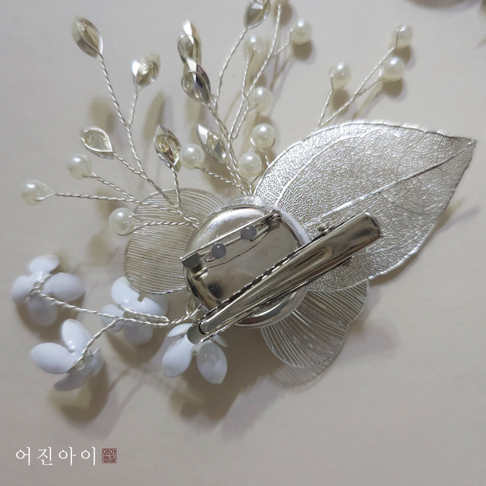 헤어핀 - 여울 플라워 한복장신구 여아한복 : 어진아이