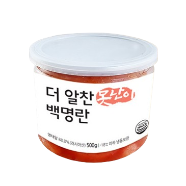 더알찬 못난이 백명란 500g 3팩 : 비타상사