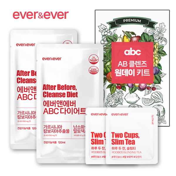에버앤에버 AB 클렌즈 변 비움 직빵 쾌변 다이어트  원데이 키트 : 우먼앤헬스