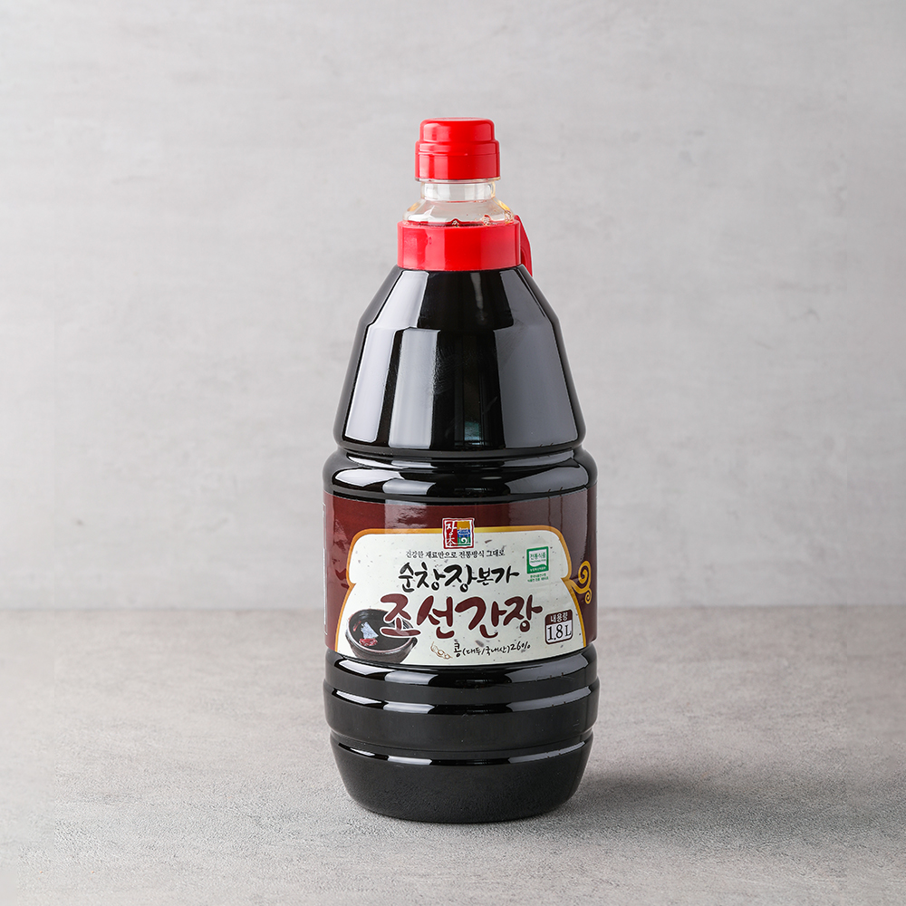 순창장본가 자연숙성 조선간장 : 순창장본가전통식품