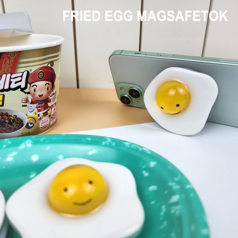계란후라이 맥세이프톡 도어락 카드키 기능이 있는 스마트폰 거치대 스마트톡 : 큰별제작소