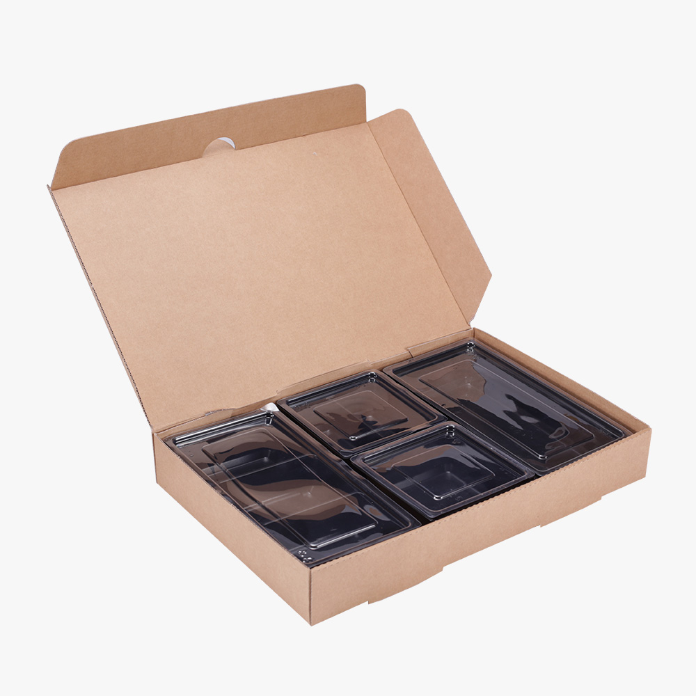 EMS 조합형 도시락 겉박스 대 뚜껑일체형 포장용기 종이박스 파티박스 케이터링박스 100EA : 두레샵.