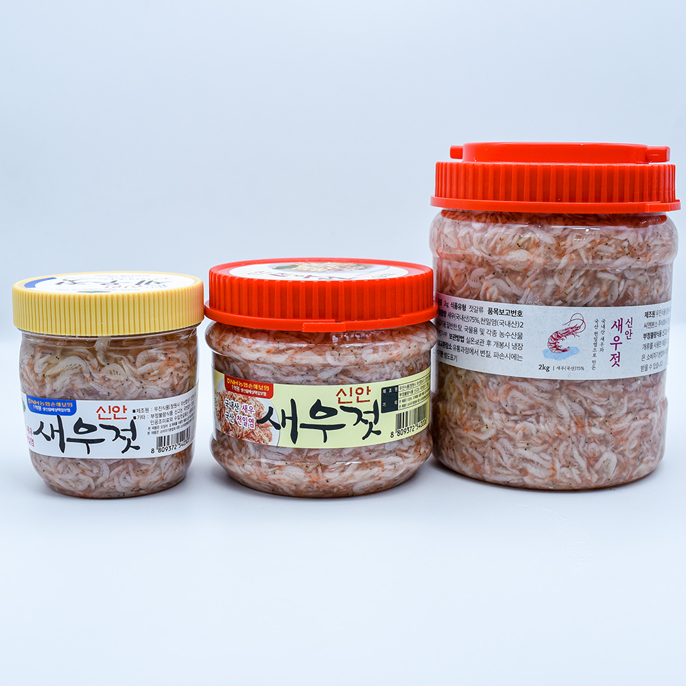 국산 새우젓 2kg 신안 새우 추젓 젓갈 : 씨필드