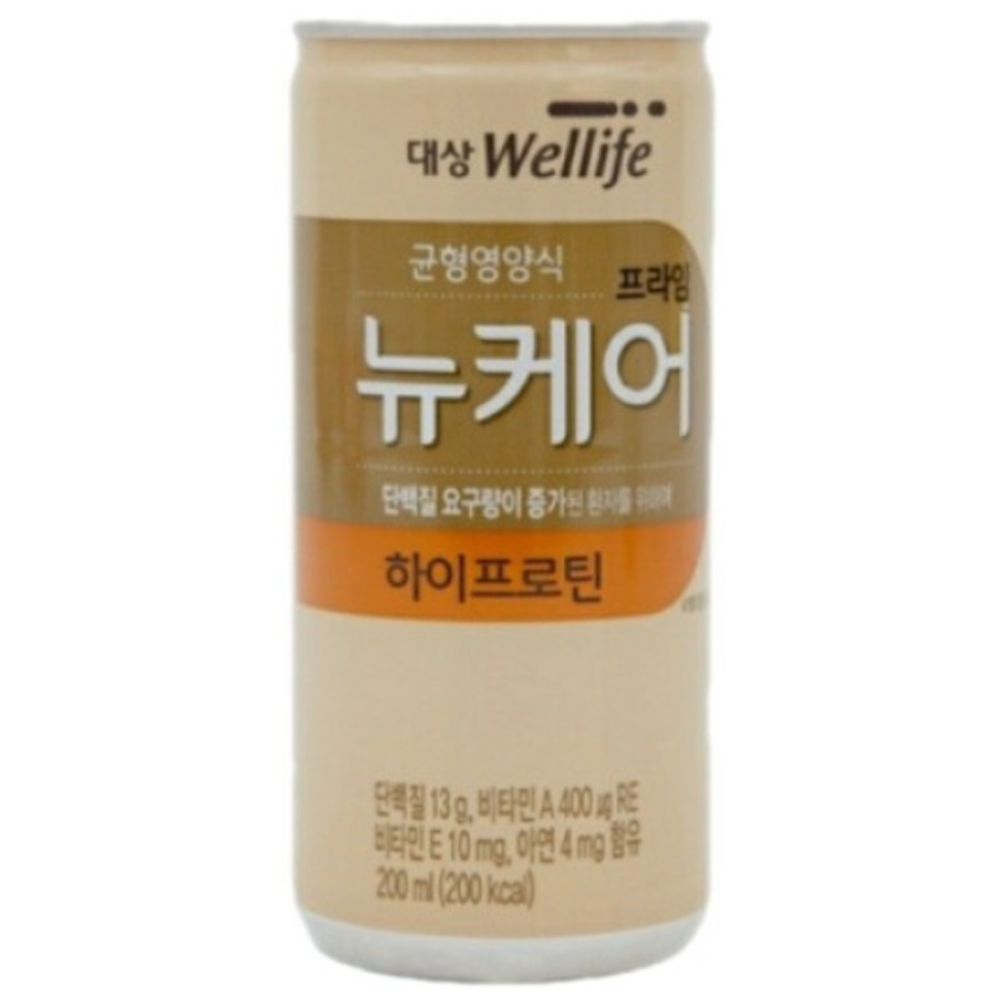 대상 웰라이프 뉴케어 하이프로틴 프라임 200ml 18개 균형 영양식 : 아만노마켓