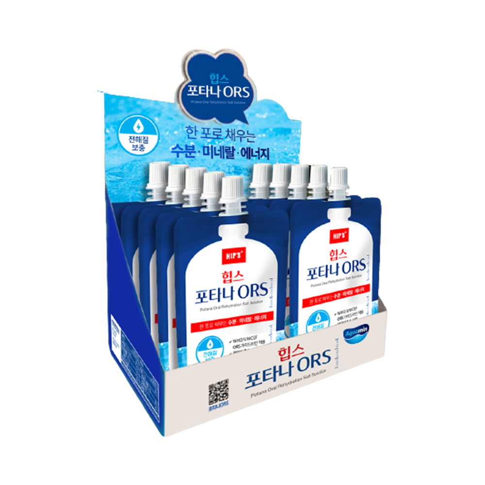 힙스 포타나 ORS 1BOX (100ml X 10P) : 비타코드