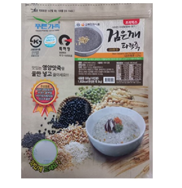 푸른가족 검은깨 타락죽 500g 고소한맛 고령친화 식품 : 그린푸드마켓