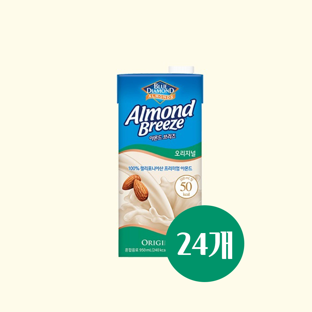 아몬드브리즈 오리지널 190ml 24팩 : 세일박스야