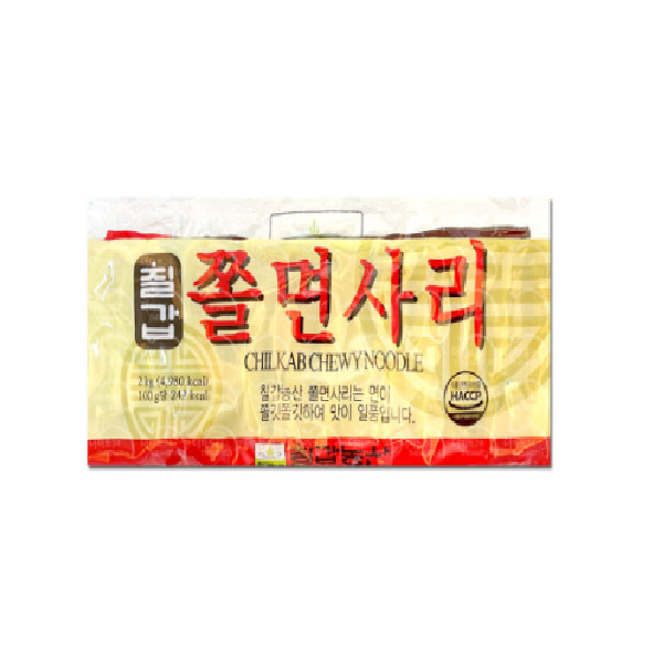 칠갑농산 쫄면사리 2kg : 식자재민족