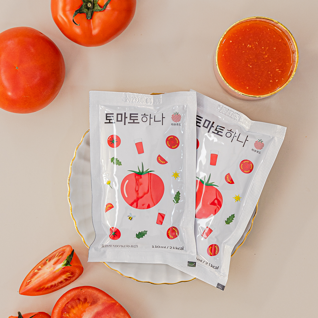 (단골전용 BULK) 토마토즙 110ml 90팩 : 따부푸드