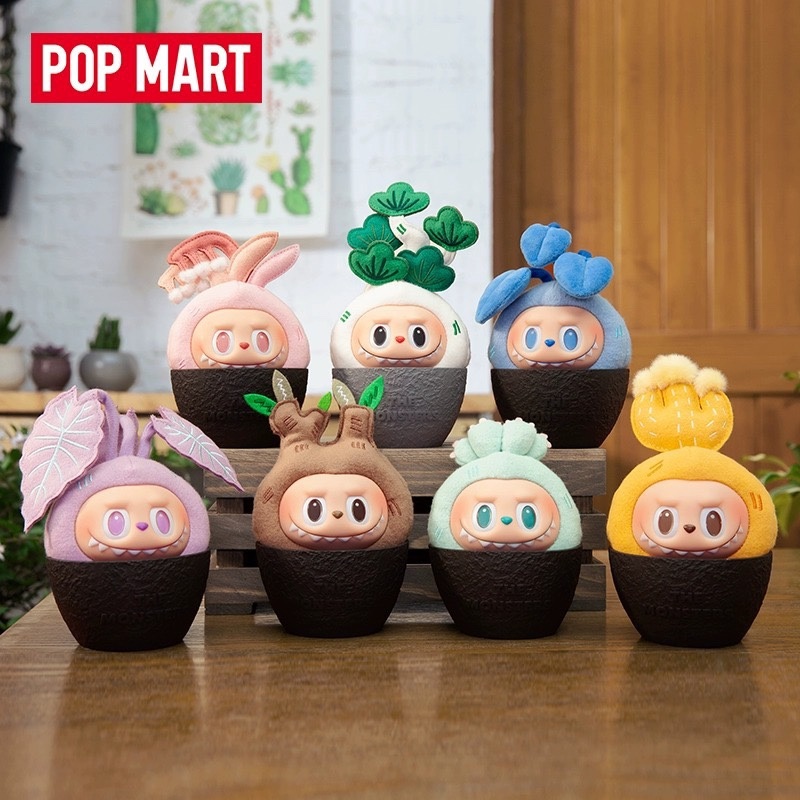 POPMART 라부부 플랜츠 페이스 인형 시리즈 피규어 (선택구매가능) : 아들바라기파파