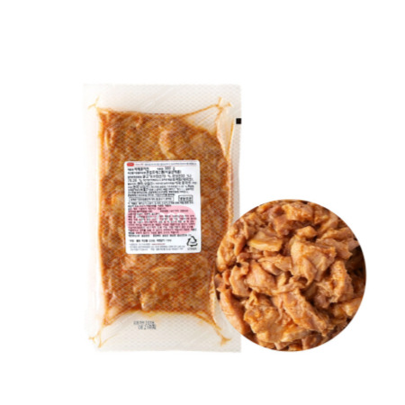 에스푸드 바베큐치킨 500g 냉동 피자토핑 : 치즈빌리지