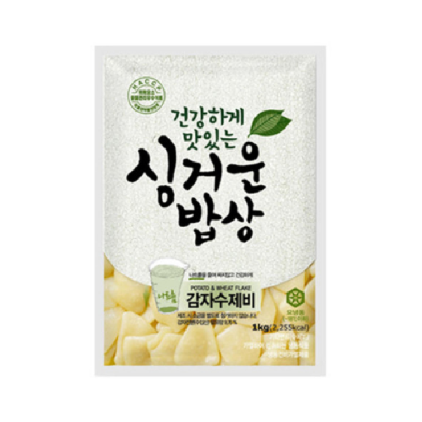 동성식품 감자수제비 1kg : 식자재민족