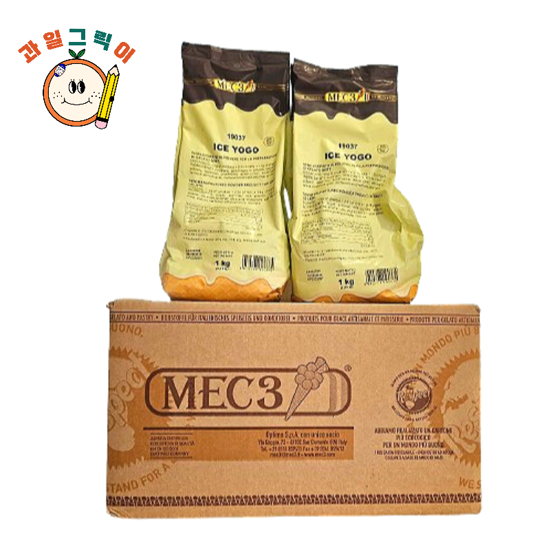 과일그릭이 MEC3 맥쓰리 아이스요고 요거트 파우더 1kg x 10개 : 과일그릭이