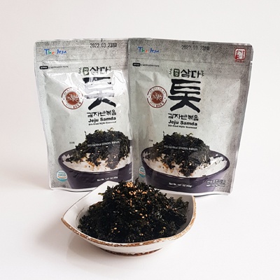 [본사직영] 제주특산 삼다톨김 김자반 볶음 1박스x24봉 (1봉x40g) : 한농종합식품
