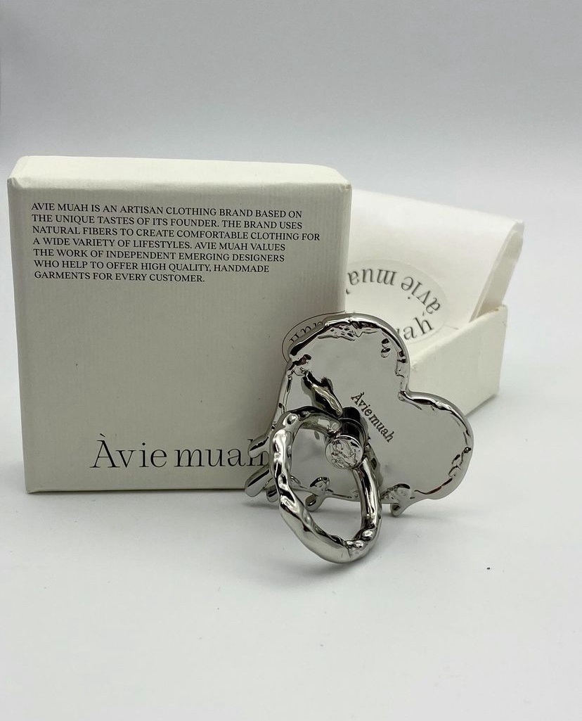 [당일 발송] 아비에무아(Avie Muah) 하트 그립톡 / 휴대폰 거치대 : WS COMPANY