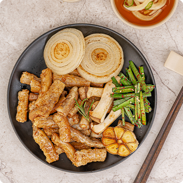 핵이득 마켓 소곱창 구이 160g 참피디 한우 곱창 : 핵이득마켓
