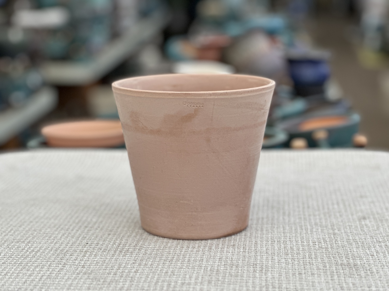 이태리 토분 코노 내츄럴 16cm 정겨운화분집 이태리 토기화분 : 정겨운화분집 큰발화분