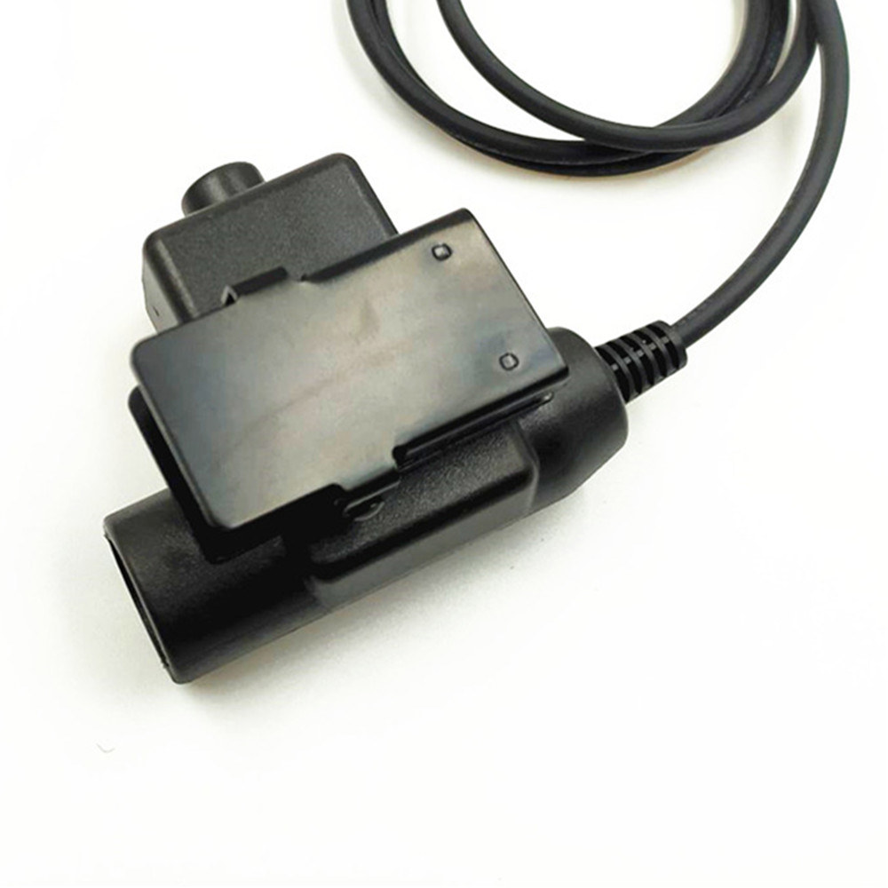 COMTAC MSA EARMOR TCA 트라이 나토 헤드셋 용 U94 PTT Yaesu VX 8R VX8R VX 8DR VX8DR VX 8GR 양방향 라디오 : 엘에이치에이트