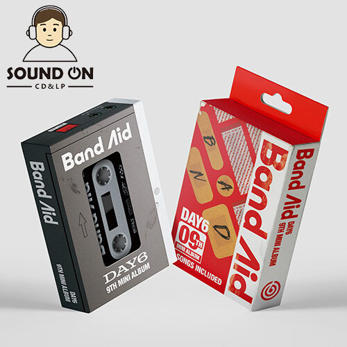 데이식스 앨범 미니9집 Band Aid 플랫폼버전 2종세트(블랙+레드) : 사운드 온