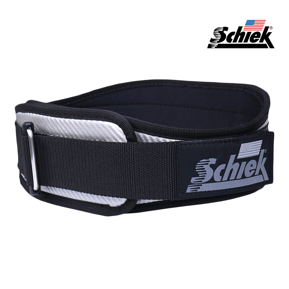 SCHIEK CF3004 실버 카본 헬스 벨트 리프팅 복압 크로스핏 웨이트 운동 시크 쉬크 : 시크코리아