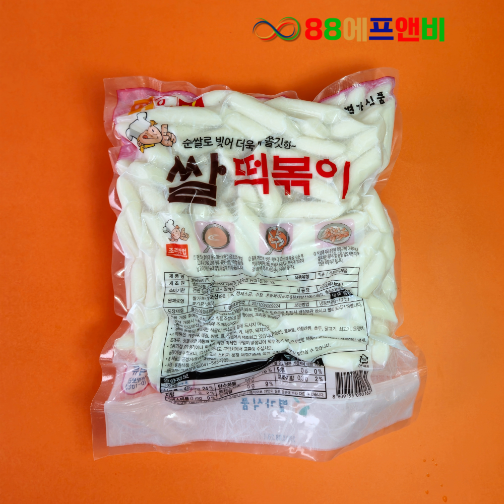 별가 개구쟁이 쌀떡볶이 1.5Kg 쌀떡볶이 별가식품 떡볶이 떡 쌀떡 : 팔또푸드