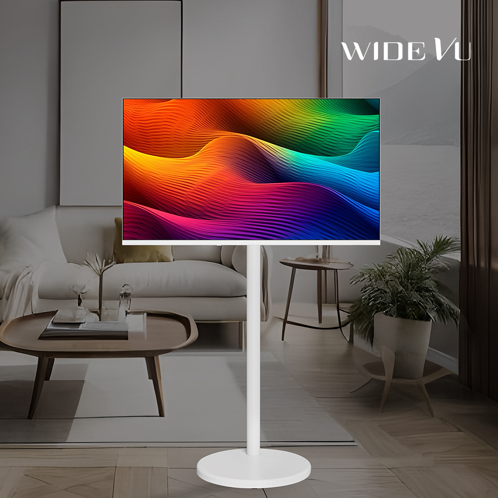 와이드무빙뷰 화이트에디션 삼탠바이미 셋트 109cm UHD 4K 스마트 이동식 TV 중소바이미 삼텐바이미 V1 : 와이드뷰
