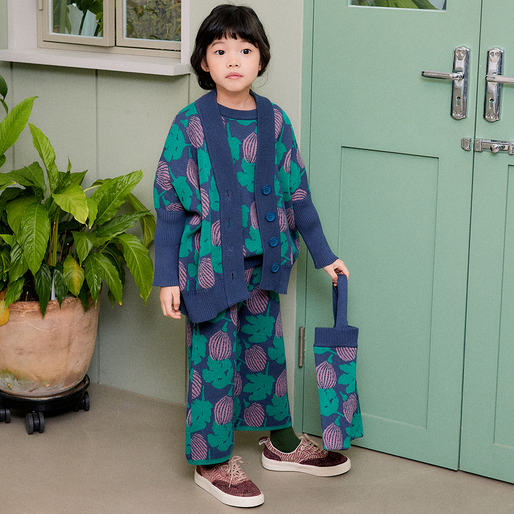 FIG KNIT CARDI : 모모하니포포