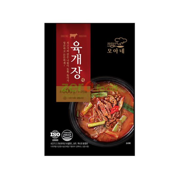 다모아식품 모아네 육개장 600g : A 브랜드 멀티샵