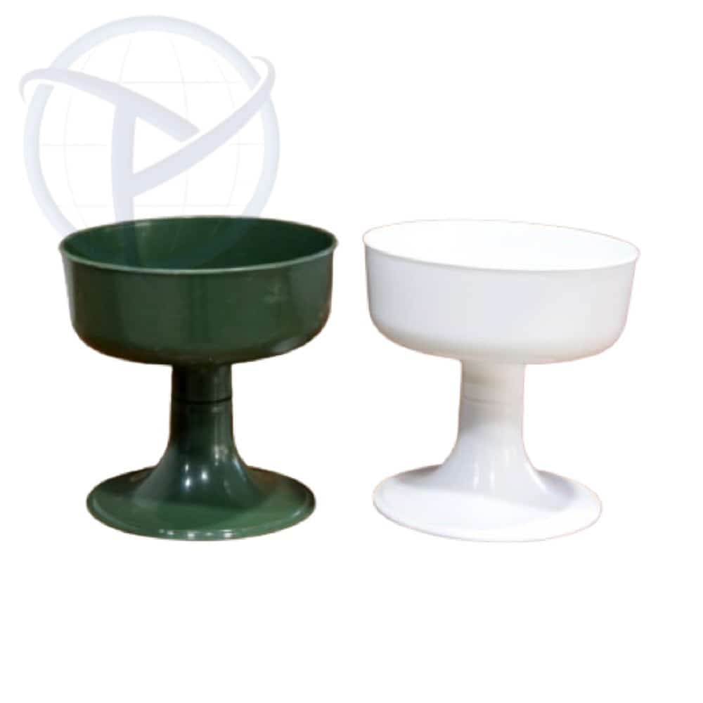PP 수반 콤포트 14x14cm 인테리어화분 카페식물 조경인테리어 : 페나트레이드