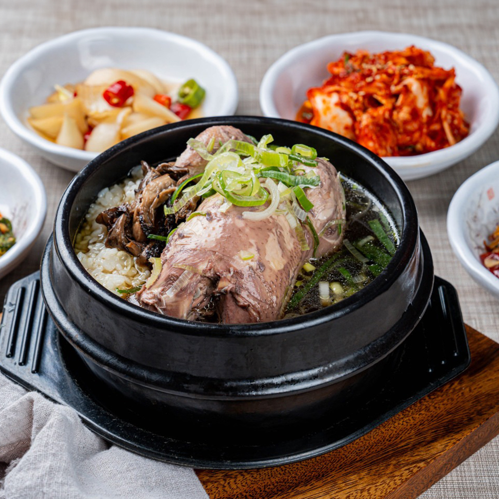 순이네꿈 능이버섯 삼계탕 닭 백숙 찰밥 밀키트 1인분 (문경맛집 수제 보양식) : 순이네꿈