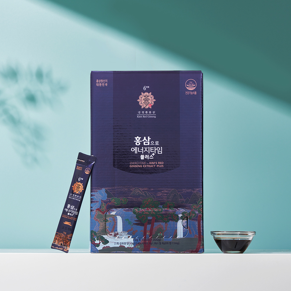 [홍삼으로에너지타임플러스 100포] 김정환홍삼 홍삼스틱 부모님선물 건강기능식품 : 김정환홍삼