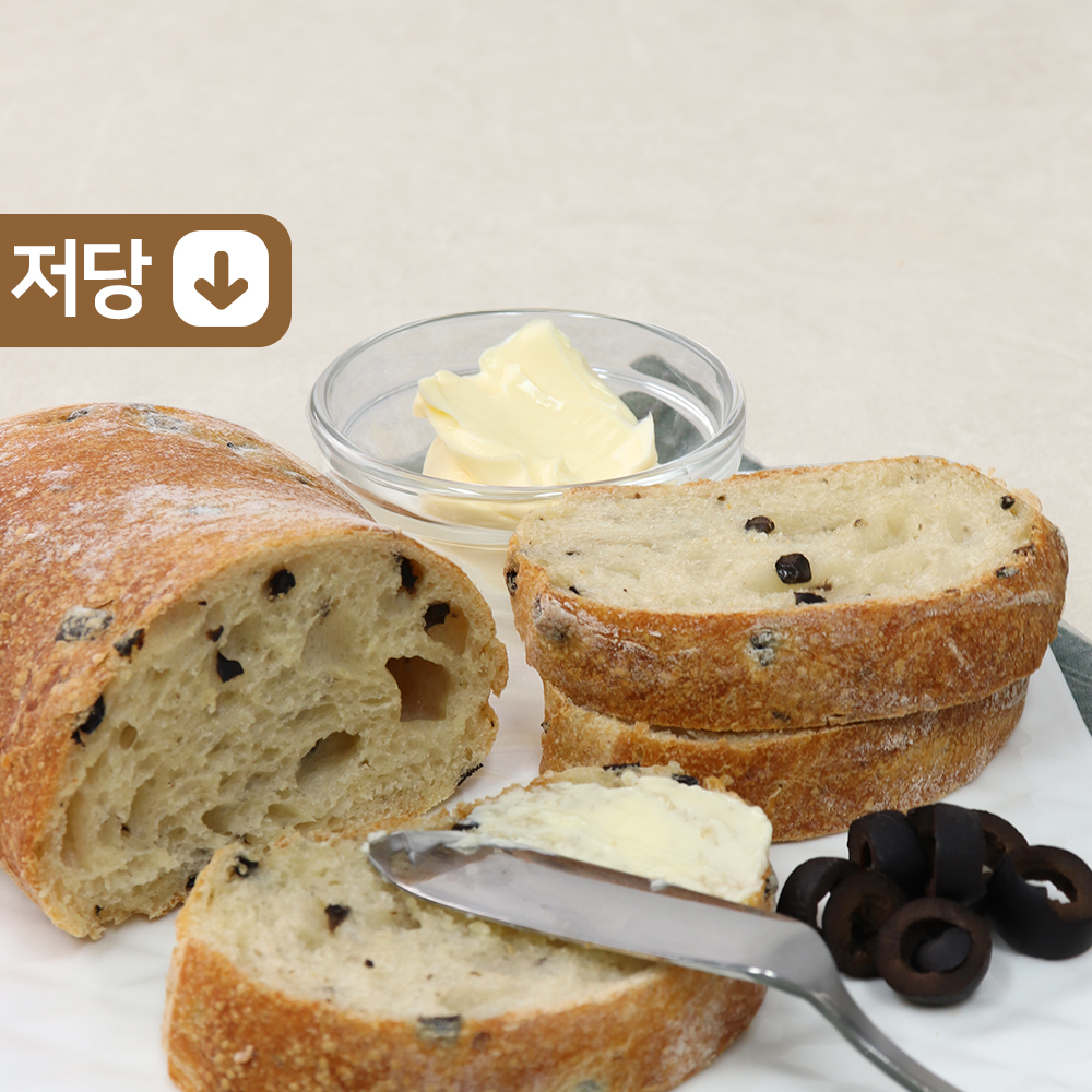 올리브쌀 치아바타 비건빵 100% 쌀빵 건강빵 더브레드블루 : 더브레드블루