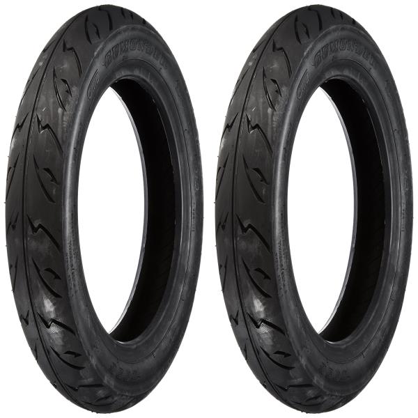 자전거 부품 센터 (Bike Parts Center) 타이어 80/90-10 44J T / L 2 개 세트 튜브리스 790202 : -성원글로벌-