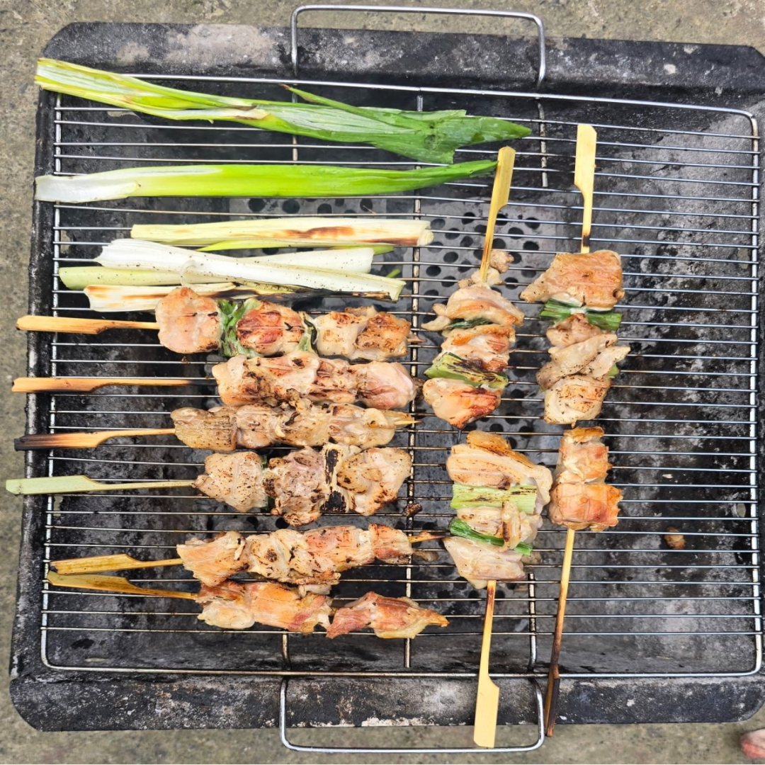 순살 닭꼬치 파닭꼬치 550g 15개 캠핑꼬치 바베큐 구이 업소용 대량 : 코리아푸드