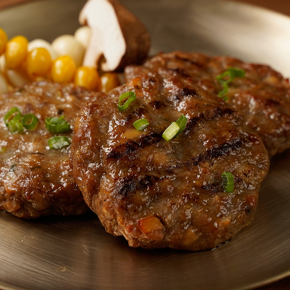 부울경전통시장 맛집 용철이떡갈비 160gX15팩(1팩당2장/총30장) 육즙가득 수제 떡갈비 : DY네이처