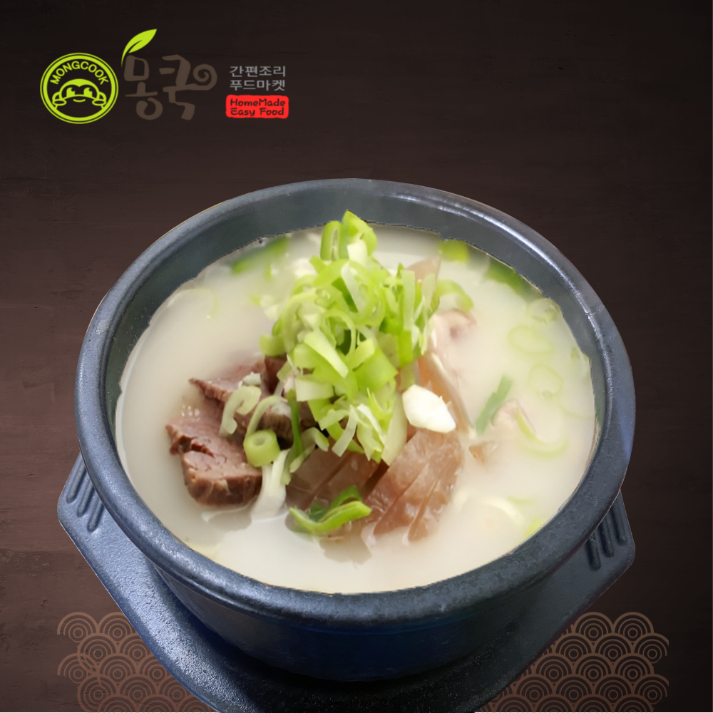 몽쿡 소머리국밥 600g 5팩 무료배송 : 몽쿡