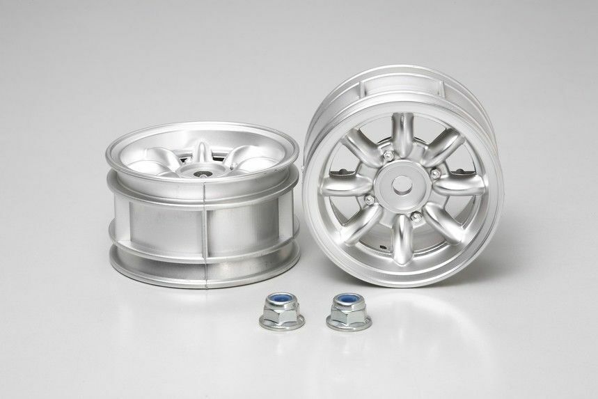 하비라인 [TA50676] M.COOPER PLATED WHEELS 2 PCS     타미야 알씨카 부품 : hobbyline 하비라인