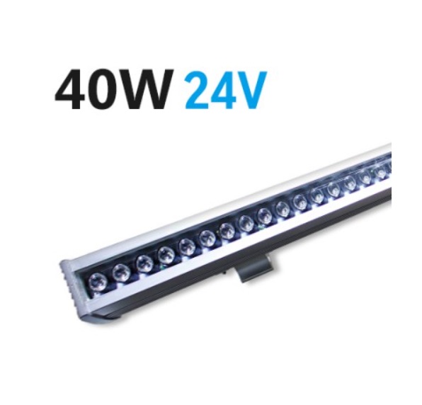 LED 라인투광기 40W 24V 빔각도 램프색상 선택 주문제작 2년A/S : 조명스타일