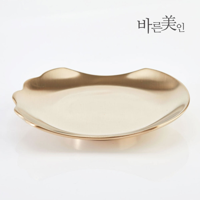 에이치케어 바른미인 방짜 유기 접시 괄사 마사지기 에스테틱 피부관리실 경락 마사지 피부관리 뷰티템 : H케어
