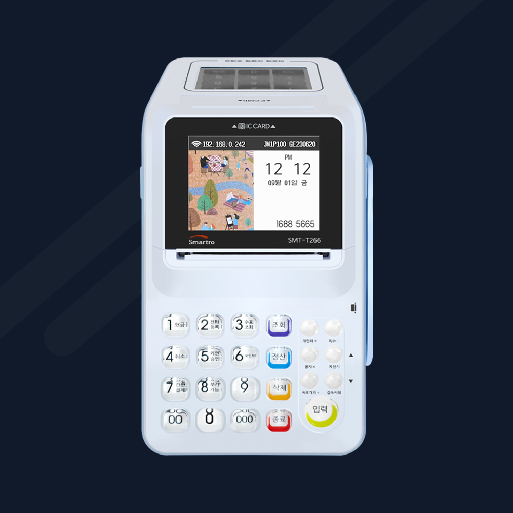 카드단말기 POS 카드결제기 포스기 NFC 결제기계 애플페이 삼성페이 가맹 없는 사업자 : 원 시스템