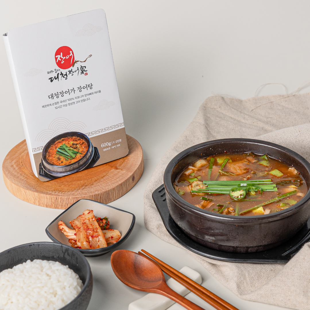 대청장어가 10시간 이상 고아 만든 국산 자포니카 민물장어탕(600g) 2팩 / 4팩 : 플랜더H