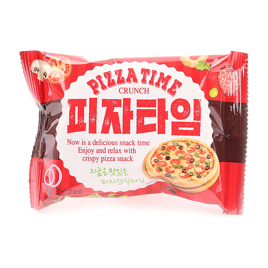 [피자타임 30g] 싱싱 푸드 스낵 피자칩 문방구 피자맛 과자 추억의 옛날 불량식품 : 나비야 다락방