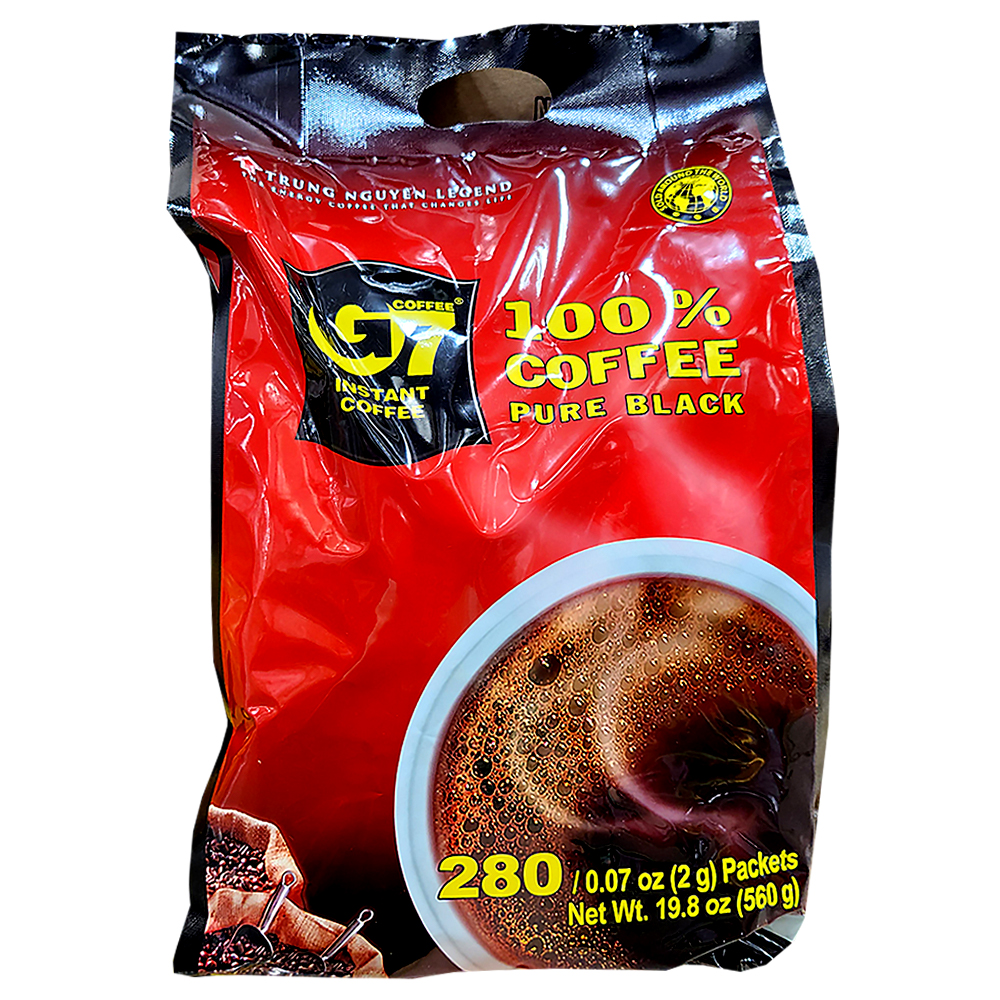 G7 퓨어블랙 커피 280개입, 1개 : 그랜드슬램