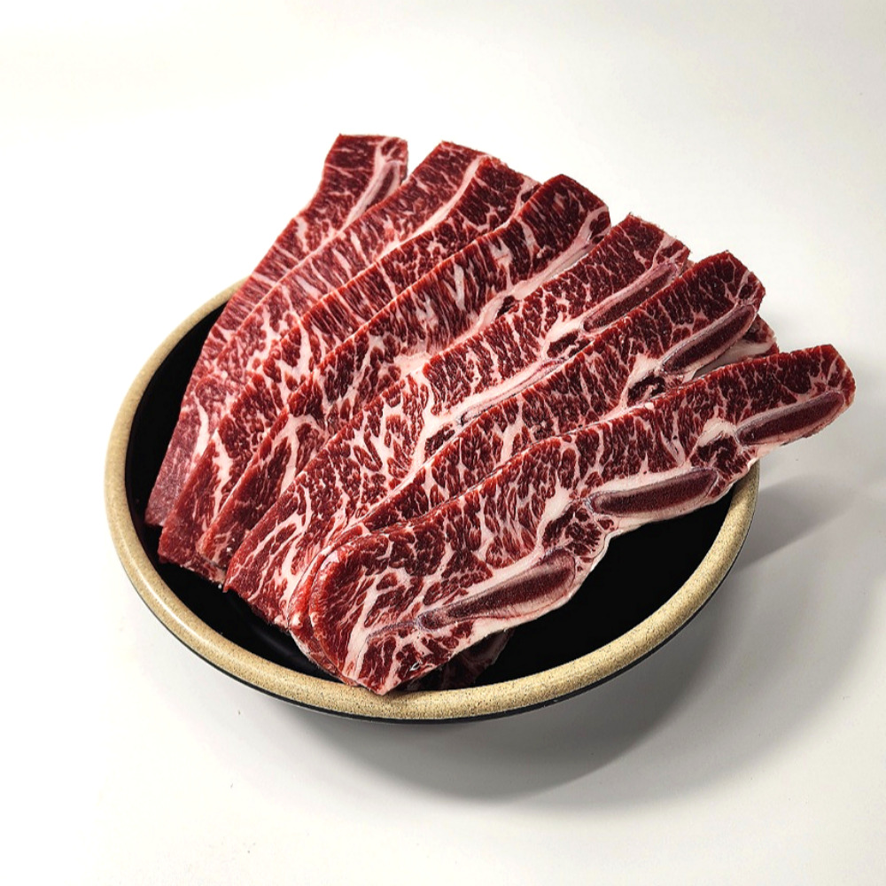 짜투리없이 정성껏 손질한 엘에이갈비 LA갈비 호주산 미국산 1.5Kg 선물셋트 2.5Kg : 우돈상회