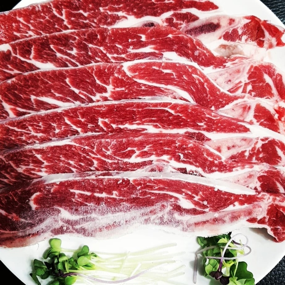 블랙앵거스 la 갈비구이용 2.5kg 678번 꽃갈비 가정용 미국산초이스 찜갈비 : 누리피너클